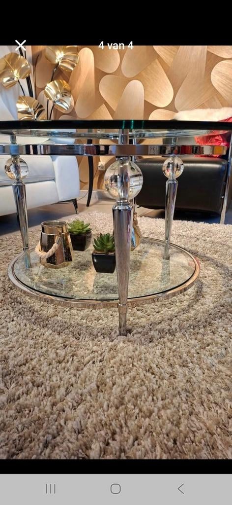 Table de salon, Enlèvement, Verre