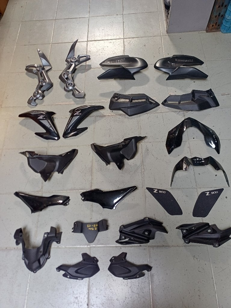kawasaki z 900 model '17-'19 plastic kuipdelen, Ophalen of Verzenden, Gebruikt