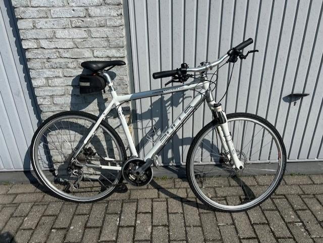 herenfiets, Fietsen en Brommers, Versnellingen, Zo goed als nieuw, 57 tot 61 cm, Ophalen