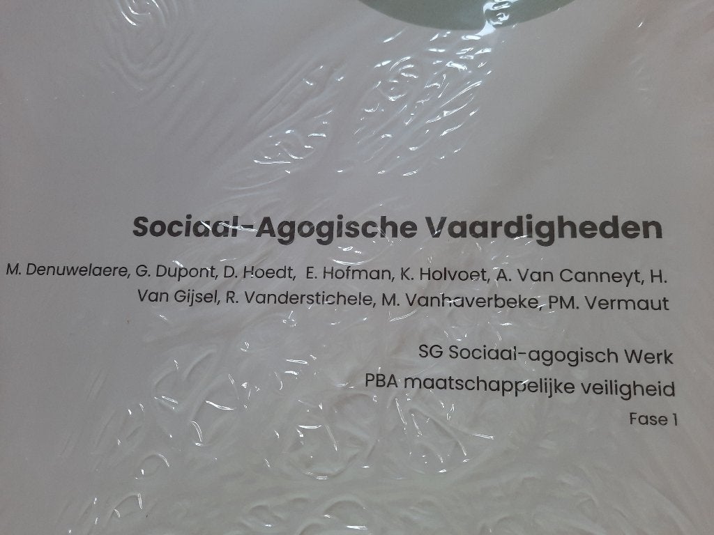 Cursus Sociaal-Agogische Vaardigheden, Boeken, Ophalen of Verzenden, Nieuw, Hogeschool