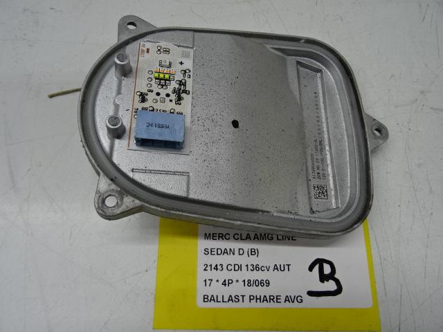 BALLAST DE PHARE XENON GAUCHE CLA (117.3) (A1769066500), Mercedes-Benz, Mevr. I. Hauben, Utilisé, Rue de l'Espoir 34 34
4030  GRIVEGNÉE, BE