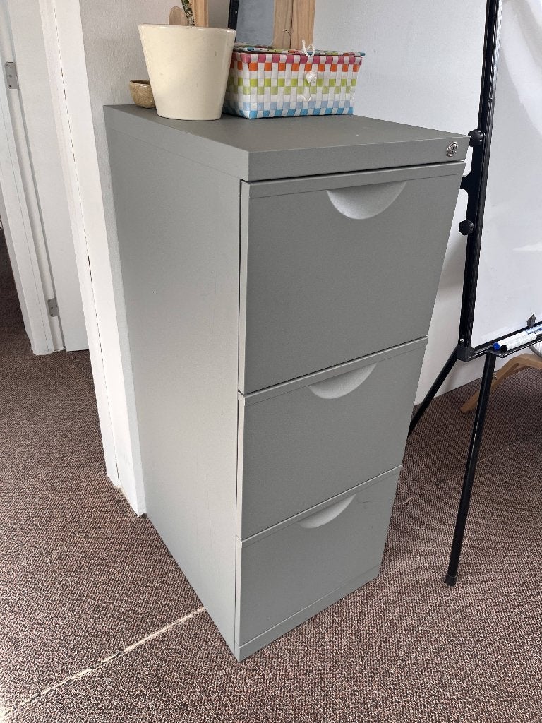 Archiefkast voor hangmappen, Ophalen, 100 tot 150 cm, 50 tot 100 cm, Metaal