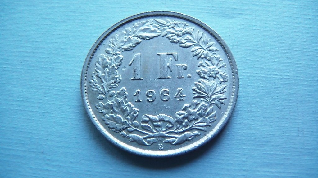 suisse 1 franc 1964, Enlèvement