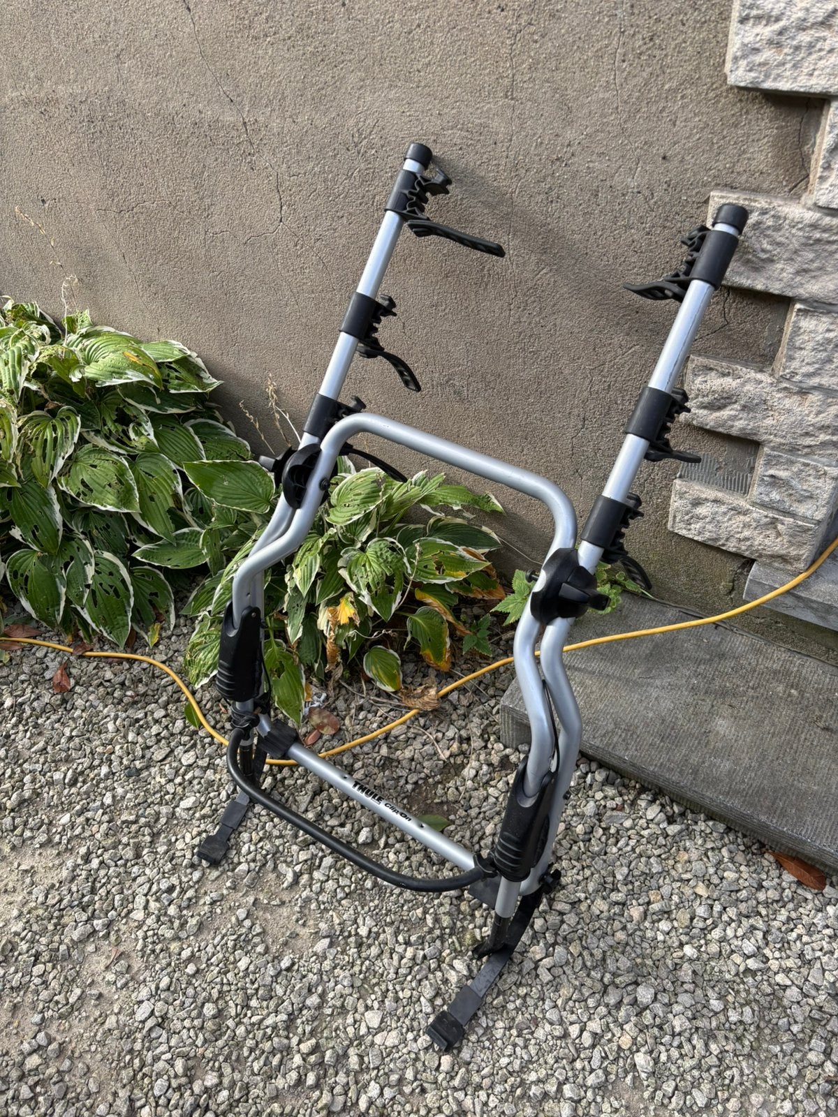 Thule koffer fietsdrager, Auto diversen, Ophalen, 2 fietsen, Gebruikt, Achterklepdrager