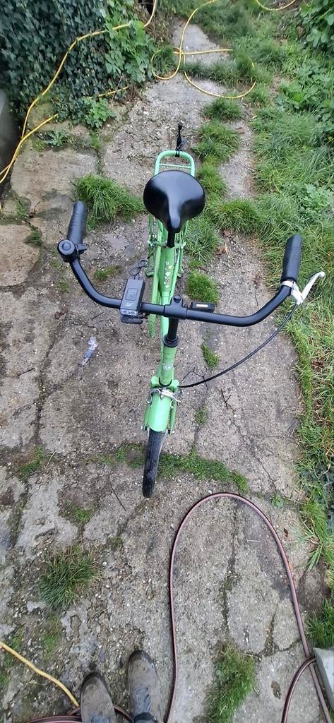 Dames fiets gerviseerd, Ophalen, Gebruikt