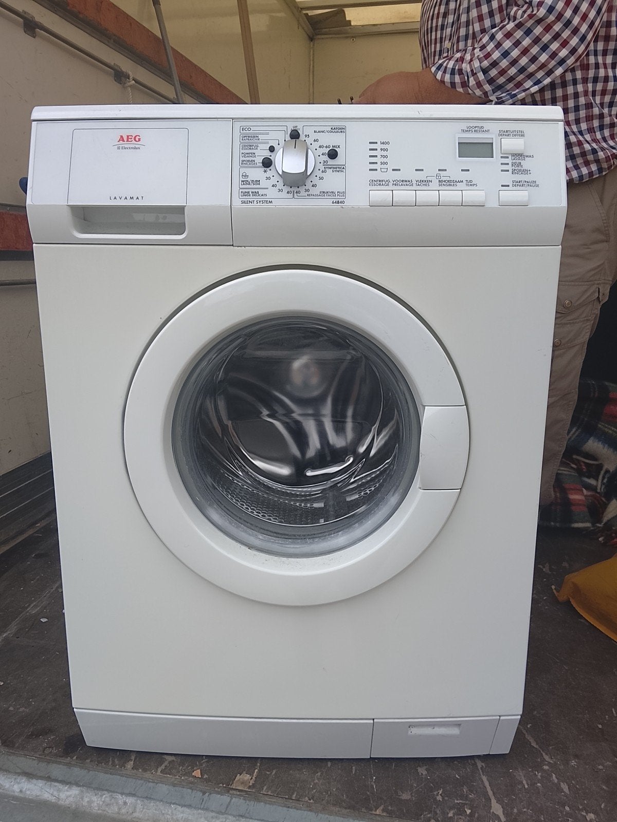AEG WASMACHINE, 6 tot 8 kg, Ophalen, Voorlader, 90 tot 95 cm