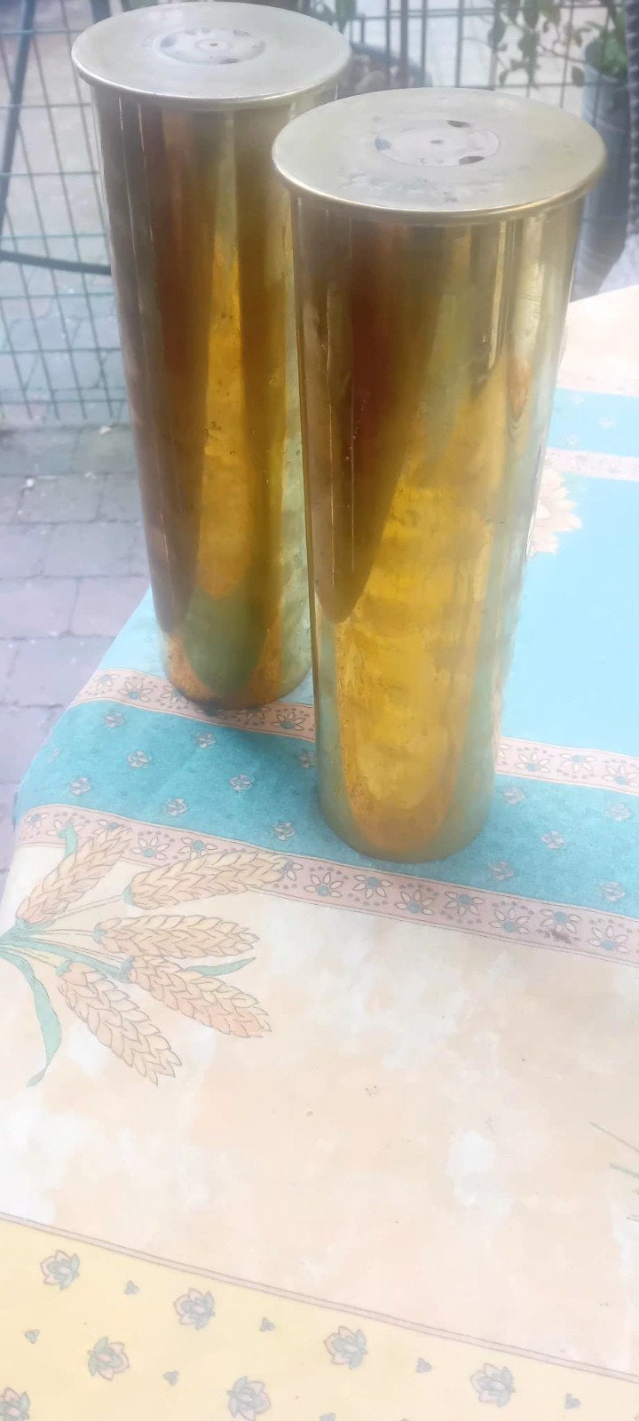 obussen  kaliber 75 mm, Ophalen