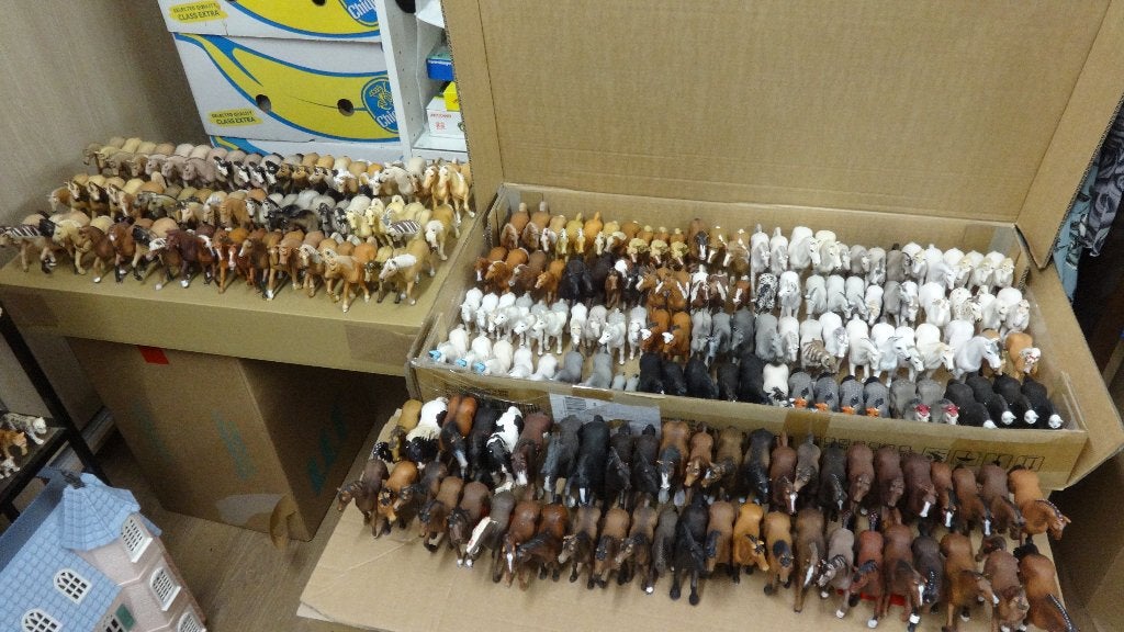 schleich paarden 252 stuks, Ophalen of Verzenden, Zo goed als nieuw