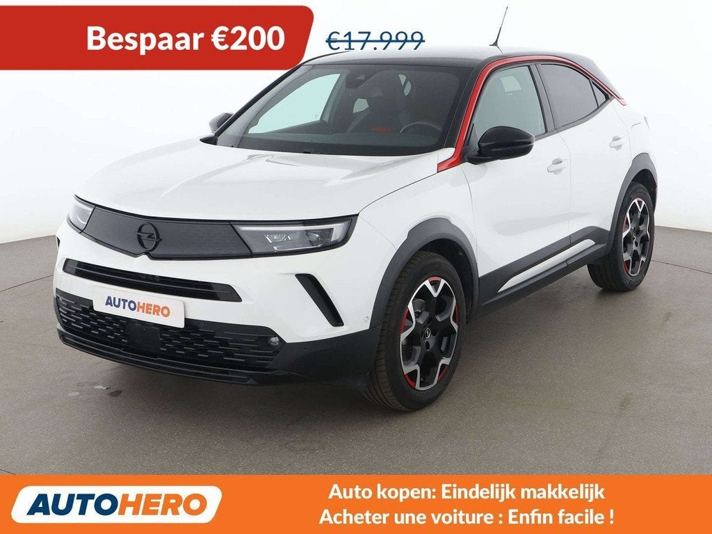 Opel Mokka X 1.5 CDTI GS Line (bj 2022), Voorwielaandrijving, Gebruikt, MokkaX, Wit
