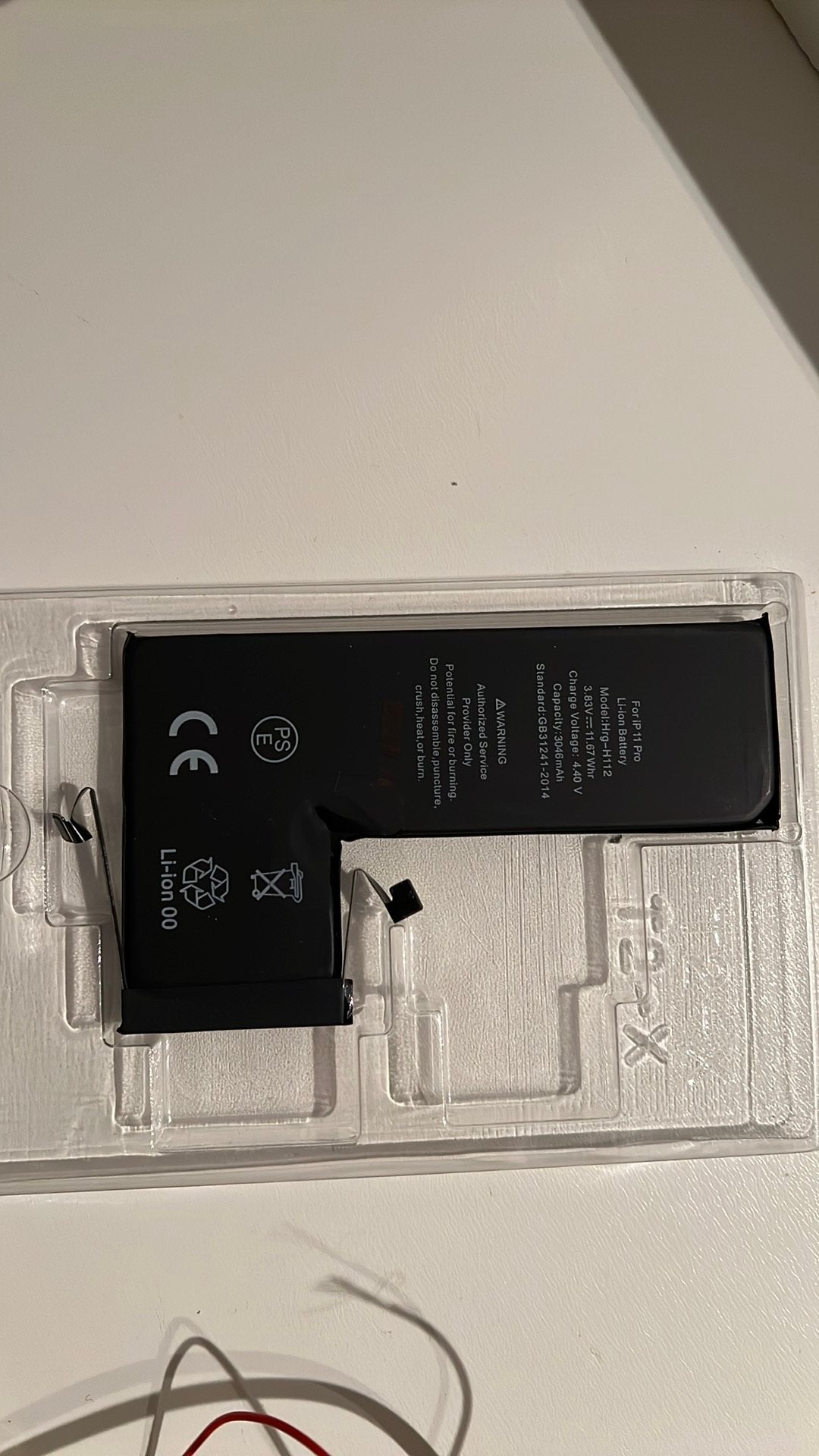 Iphone 11 pro batterij, Enlèvement ou Envoi, Neuf, Apple, Capacité accrue