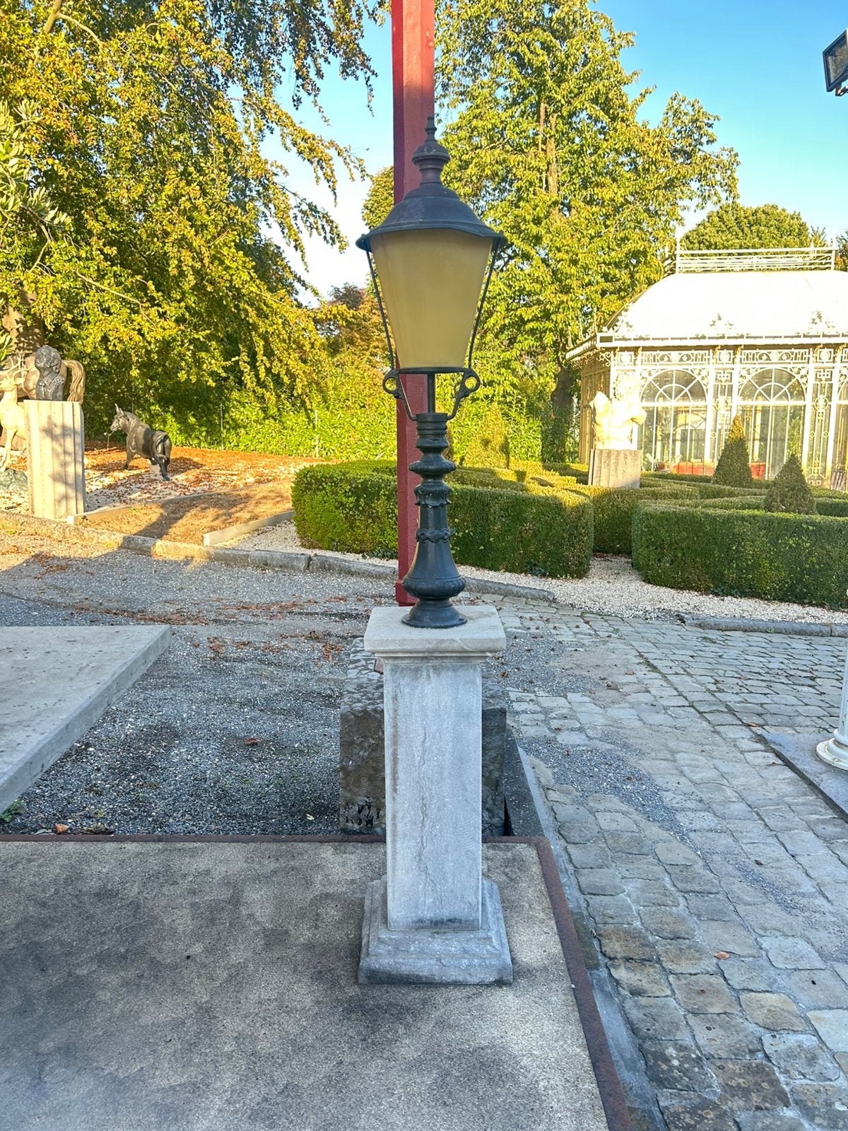 Voet van blauwstezn te koop + meer, Ophalen of Verzenden, Zo goed als nieuw