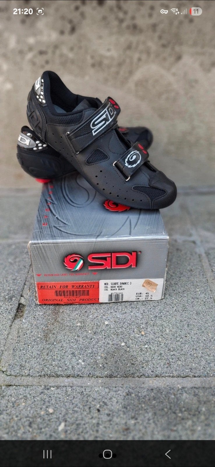 Chaussures de vélo de route SIDI Dynamic 3, neuves dans leur, Vélos & Vélomoteurs, Neuf, Femmes, Enlèvement ou Envoi, Autres tailles