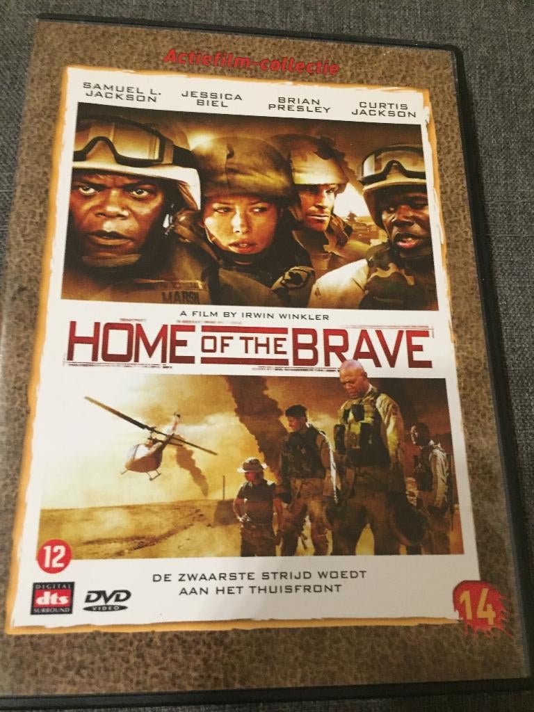 Dvd oorlog film Home of the brave, À partir de 12 ans, Enlèvement ou Envoi, Comme neuf, Guerre