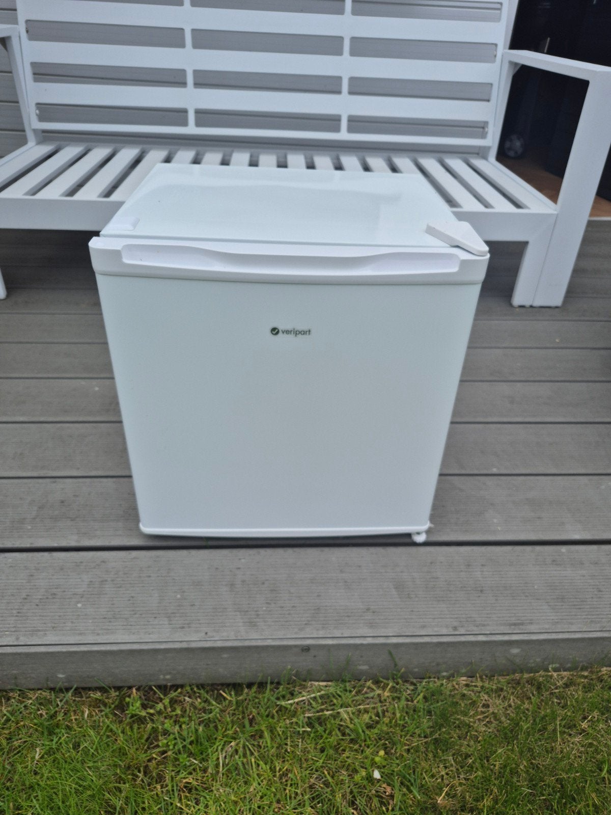 Kleine frigo tafelmodel, Ophalen