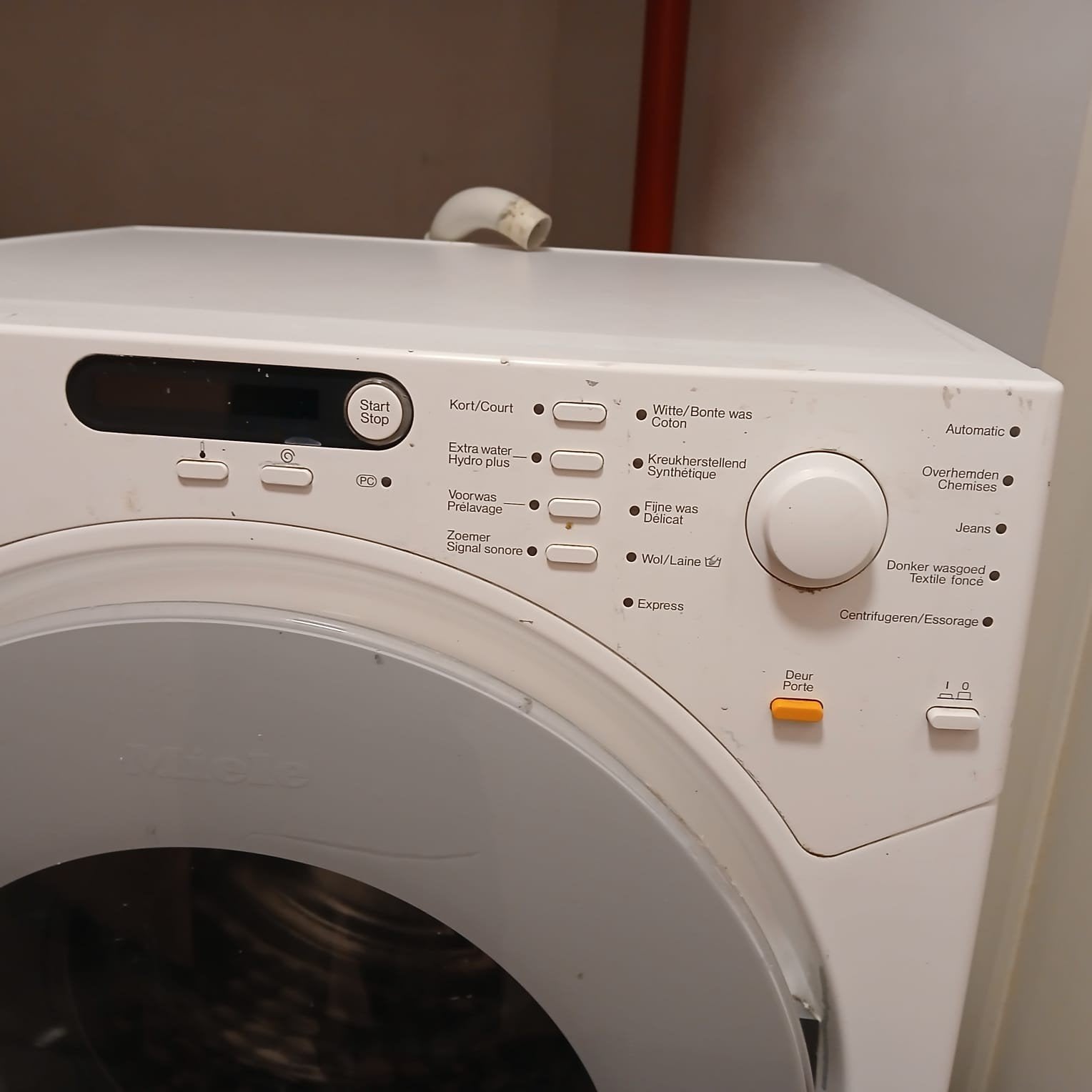 Miele wasmachine, Enlèvement, Utilisé, 1200 à 1600 tours