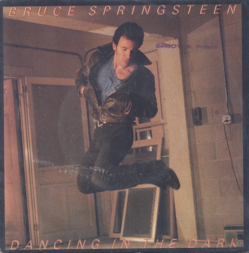 Bruce Springsteen – Dancing in the dark / Pink Cadillac, Enlèvement ou Envoi, Utilisé, 7 inch, Pop