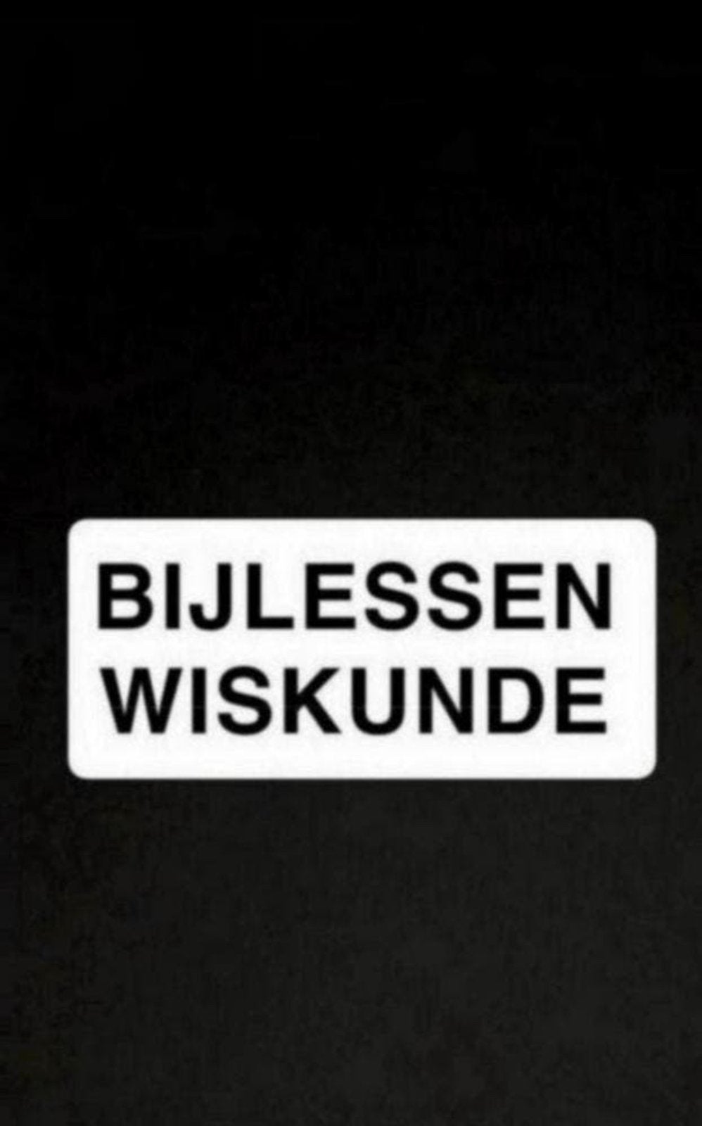 Bijlessen wiskunde