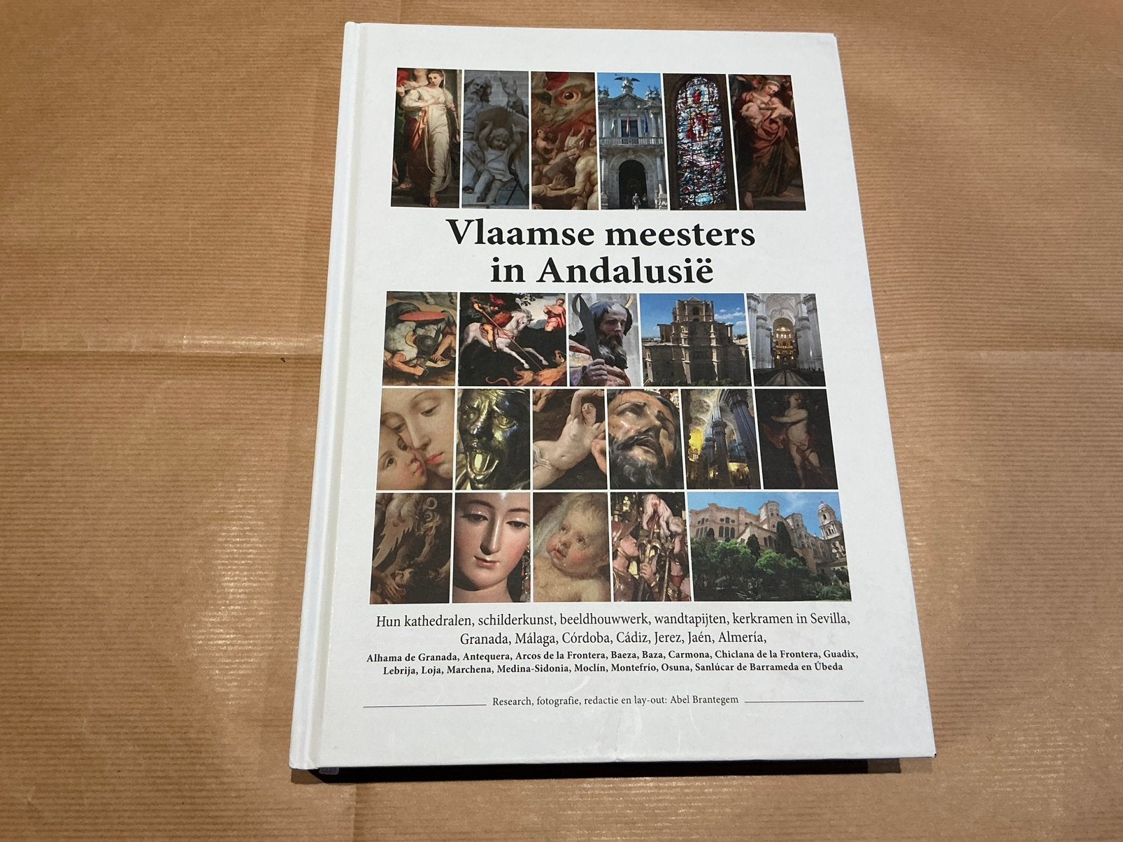 Vlaamse meesters in Andalusië-Abel Brantegem-322blz-hardcove, Boeken, Ophalen of Verzenden, Zo goed als nieuw