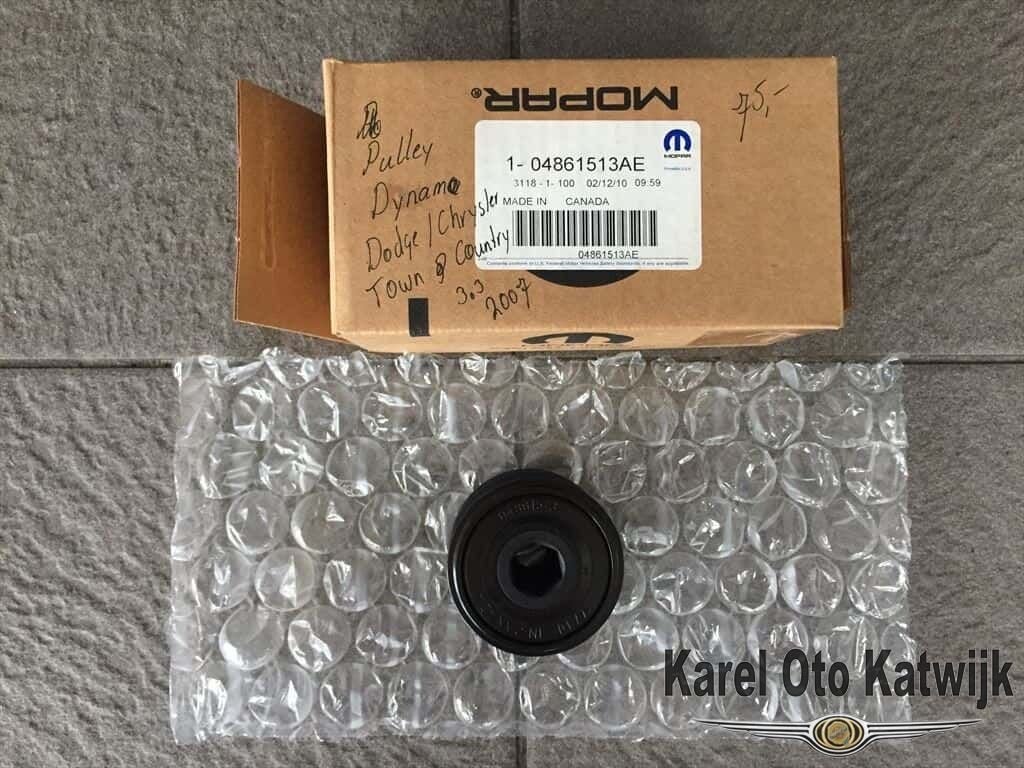 Pulley / Poelie Dynamo Chrysler town  country 3.3, Neuf, -, -, -