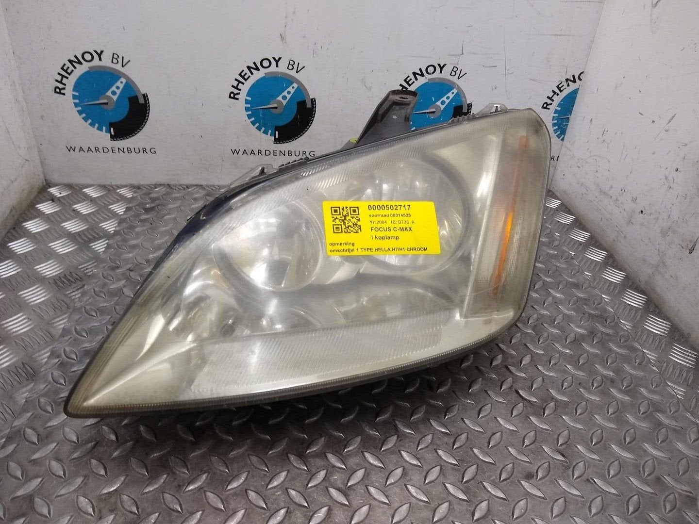 FORD FOCUS C MAX 1.8-16V First Ed. KOPLAMP L 2004, Ophalen of Verzenden, Gebruikt, ARN erkend