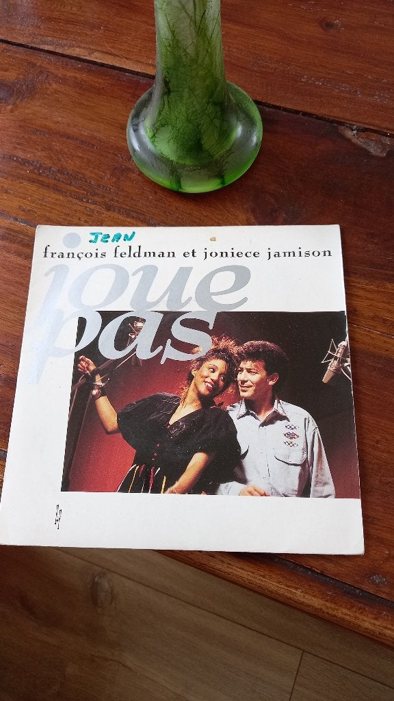vinyl (45T) francois feldman/janice jamison "joue pas", Ophalen, Zo goed als nieuw, Pop