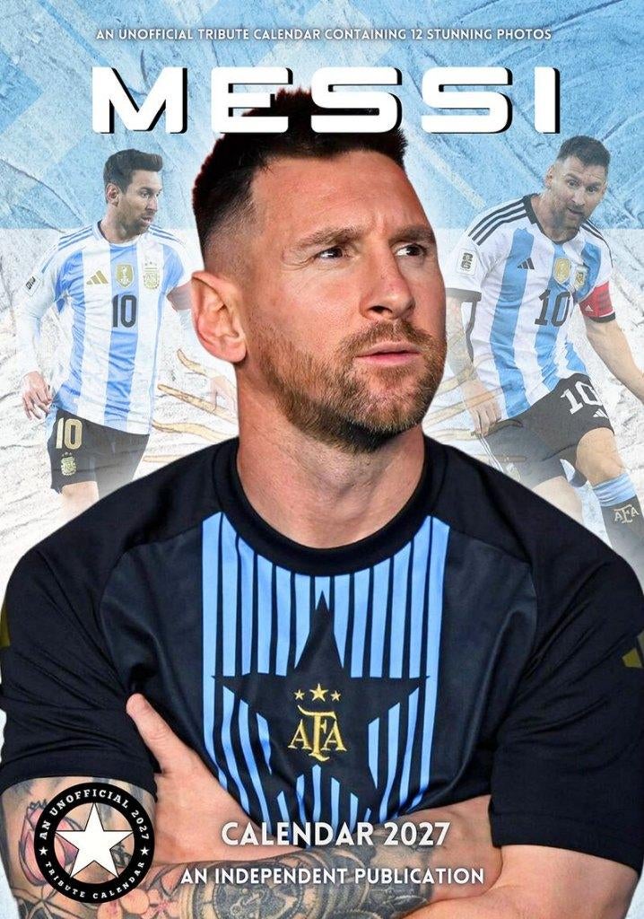 Calendrier Messi 2027 en précommande, Divers, Envoi, Calendrier annuel, Neuf