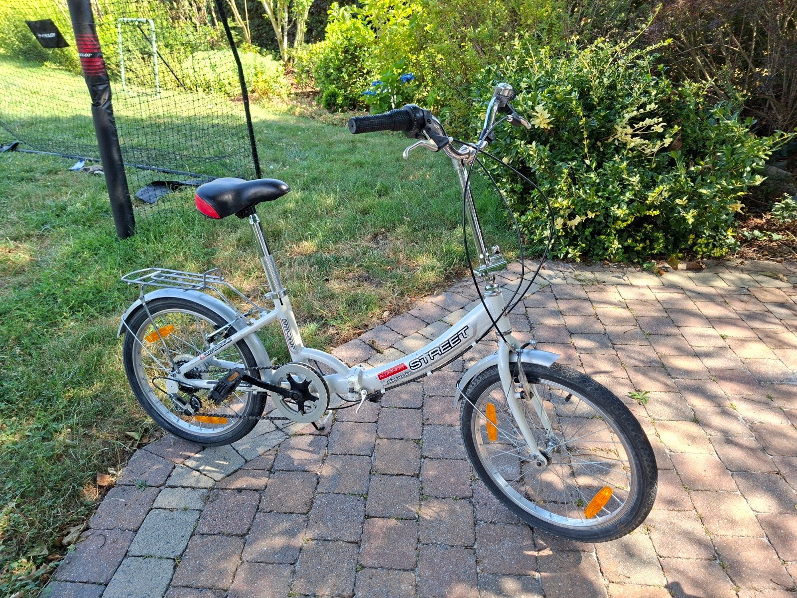 Vouwfiets, Ophalen