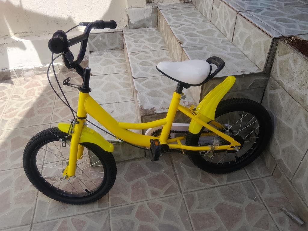 Kinderfiets, Ophalen