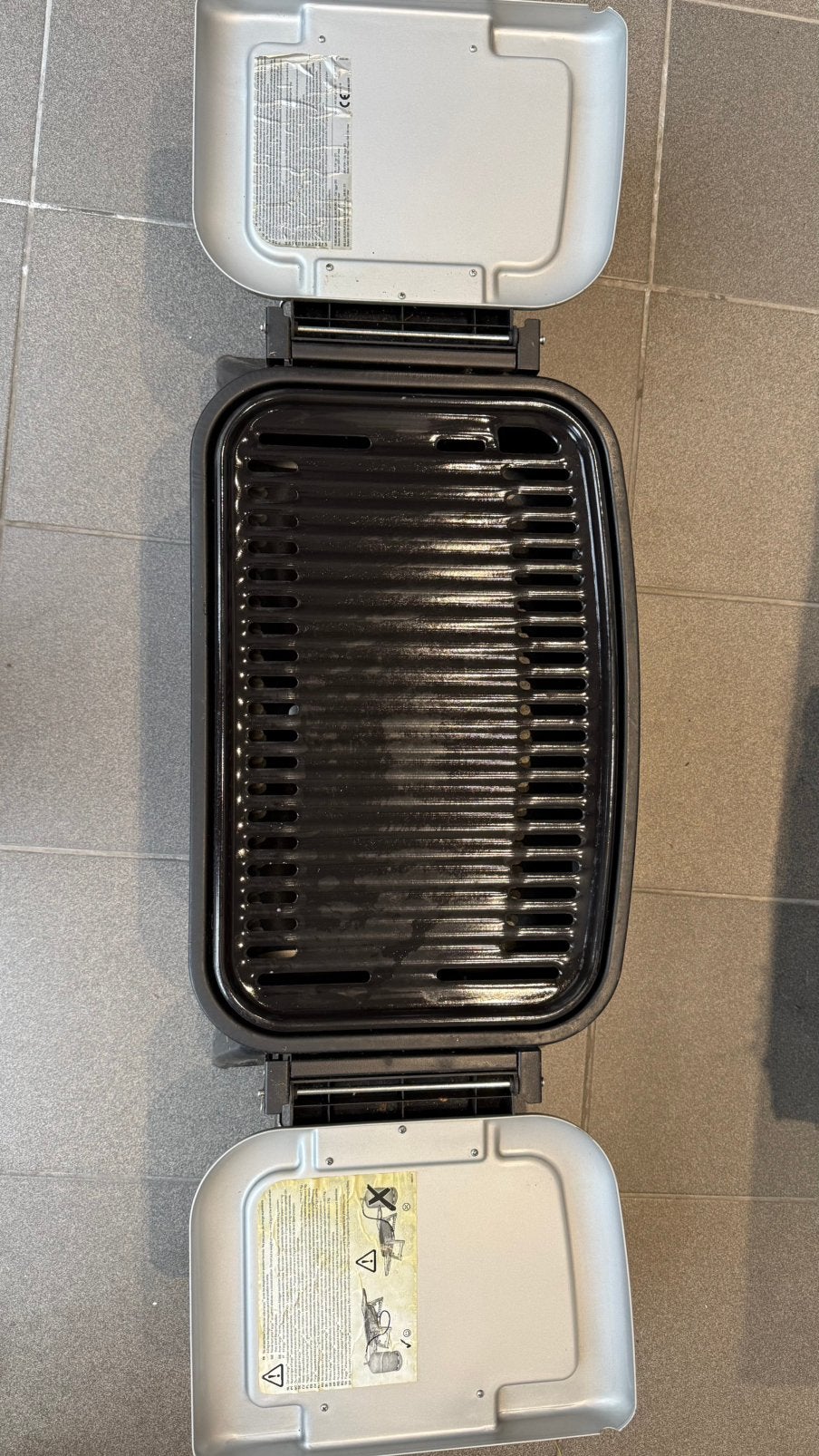 Draagbare Camping BBQ op gas, Caravans en Kamperen, Kampeeraccessoires, Ophalen, Gebruikt