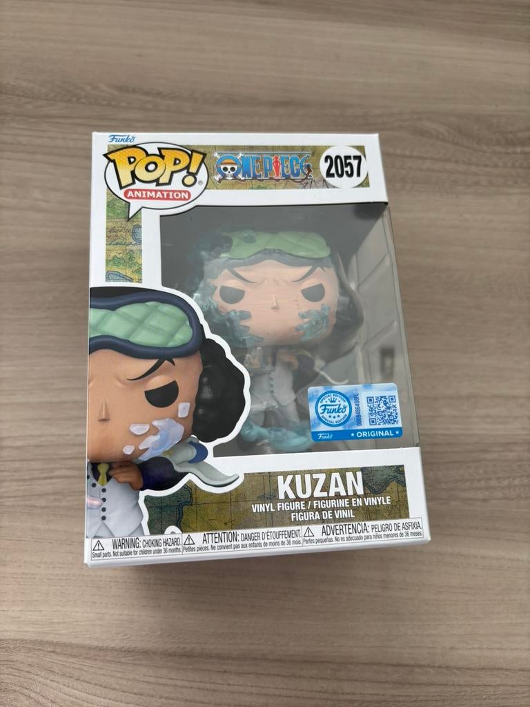 Kuzan (Aokiji) #2057 Funko Pop! Animation – One Piece –, Ophalen of Verzenden, Zo goed als nieuw