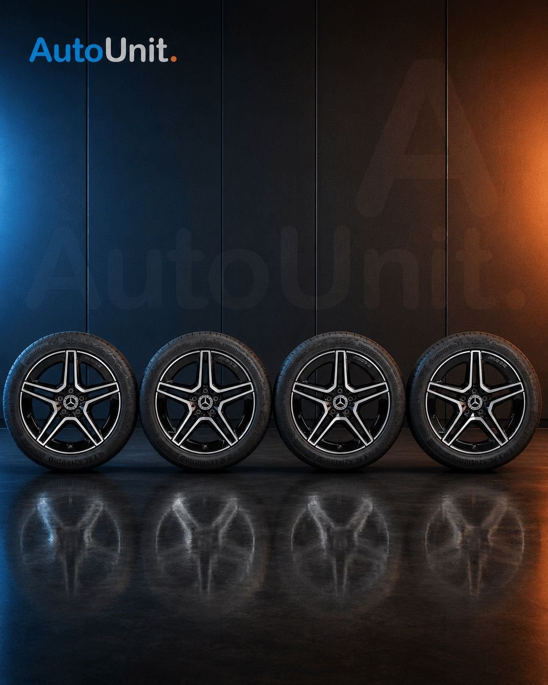 Mercedes GLC zomerset Continental 18 inch (breedset!), Auto-onderdelen, Ophalen, 18 inch, -, -