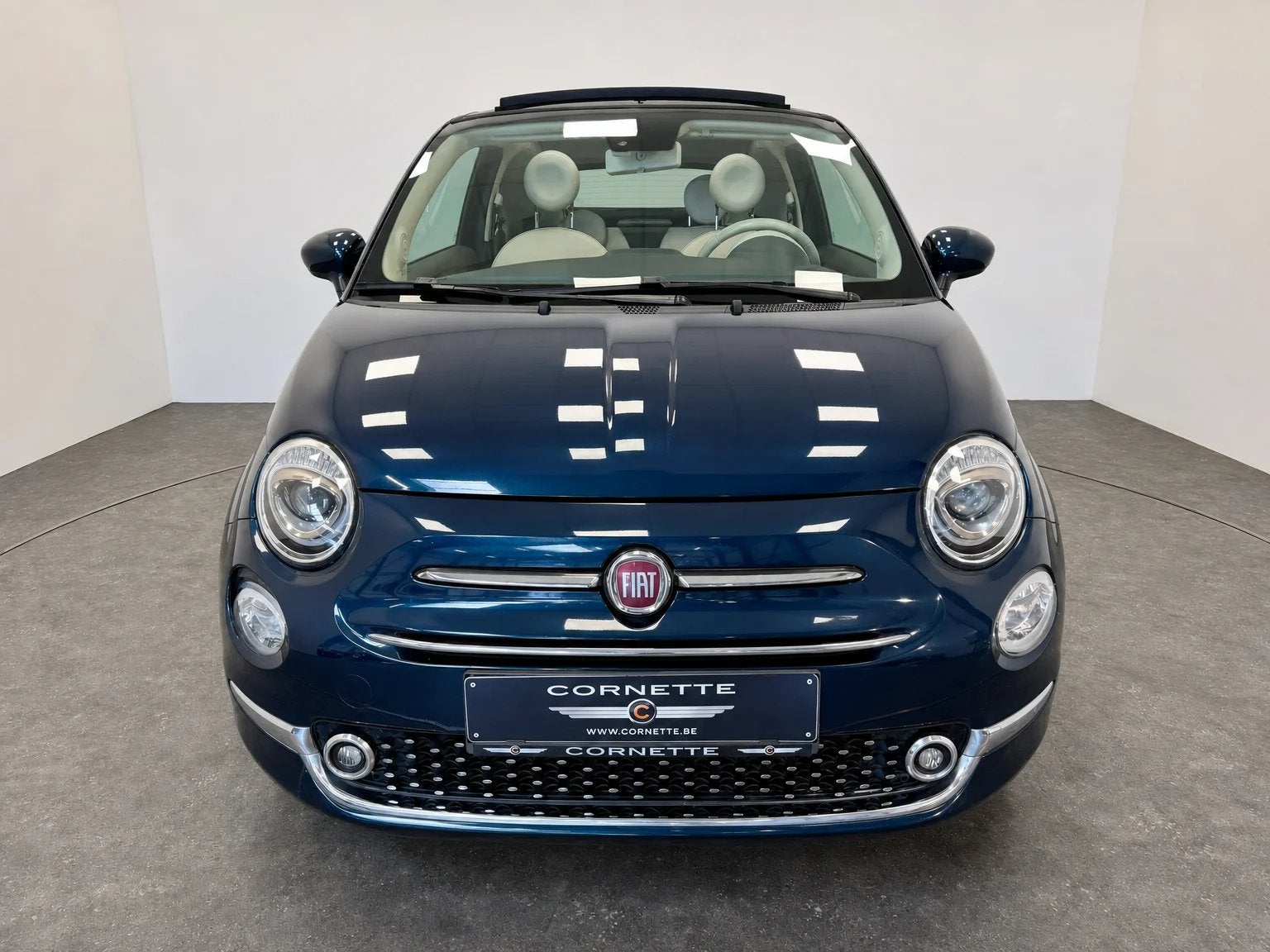 Fiat 500C 1.2 CABRIO Lounge Navi Sensoren, Auto's, https://public.car-pass.be/vhr/14b2f74a-f267-4bd4-883f-9e90bf5b73ac, Cabriolet