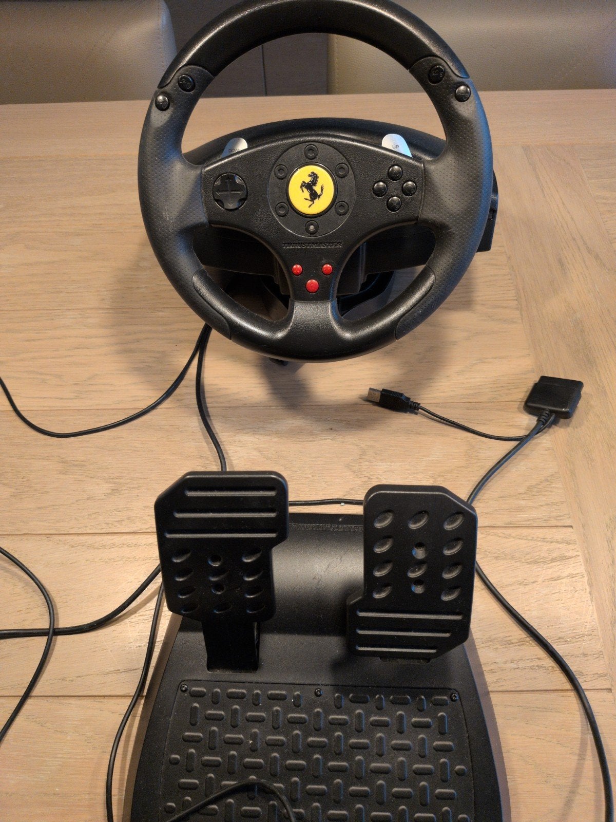 Ferrari stuur trustmaster PC / PS3, Ophalen of Verzenden, Gebruikt, Stuur of Pedalen, PlayStation 3