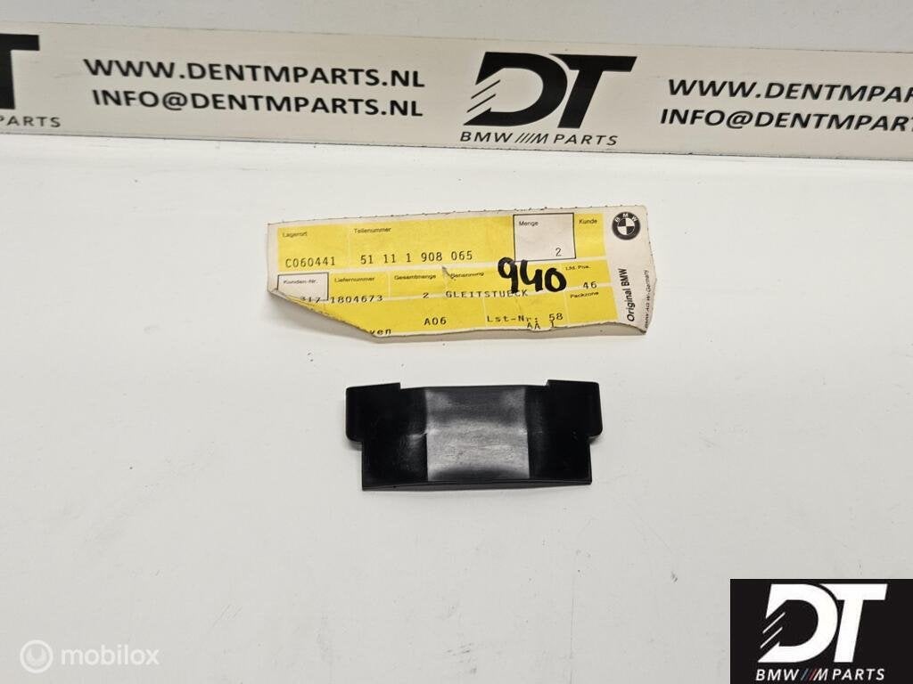 Sliding piece BMW 7-serie E32 51111908065, Auto-onderdelen, Nieuw, Ophalen of Verzenden, BMW, BMW