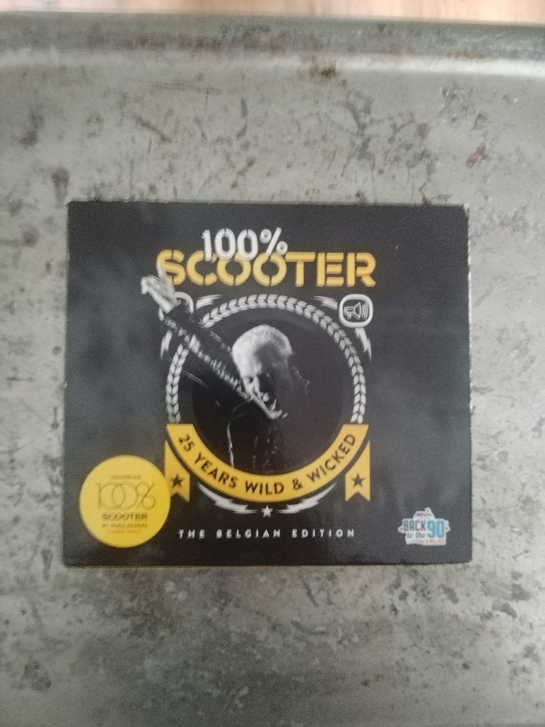 100% Scooter – 25 years wild & wicked (3CD), Ophalen of Verzenden, Zo goed als nieuw, Hard Rock, Boxset