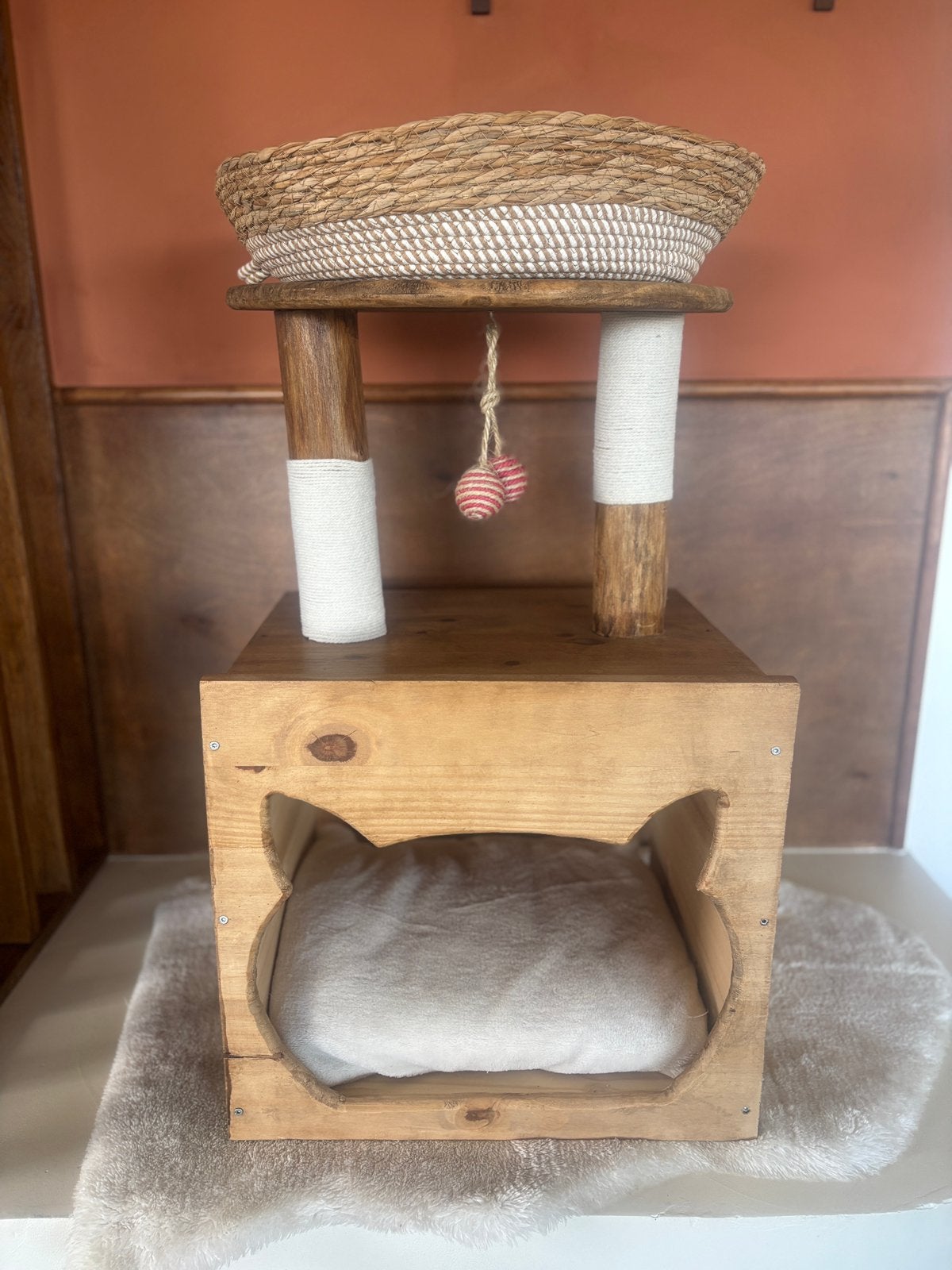 Arbre a chat neuf fait maison, Animaux & Accessoires, Enlèvement, Comme neuf