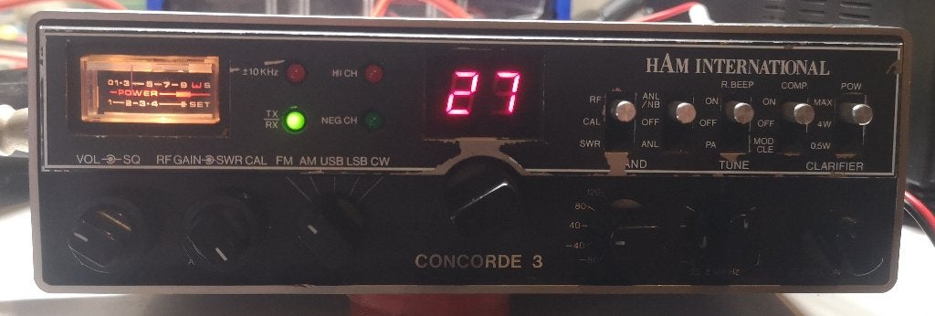 ham concorde 3, Ophalen, Gebruikt, Zender en Ontvanger