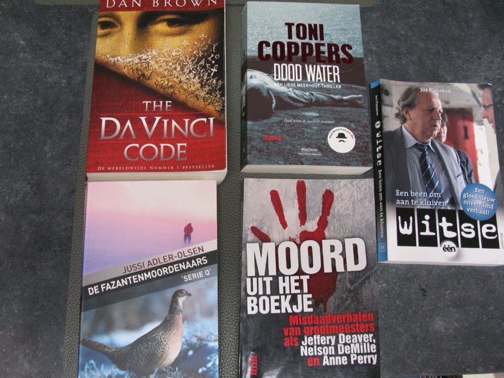 misdaadromans/thrillers, Livres, Romans, Utilisé, Enlèvement ou Envoi