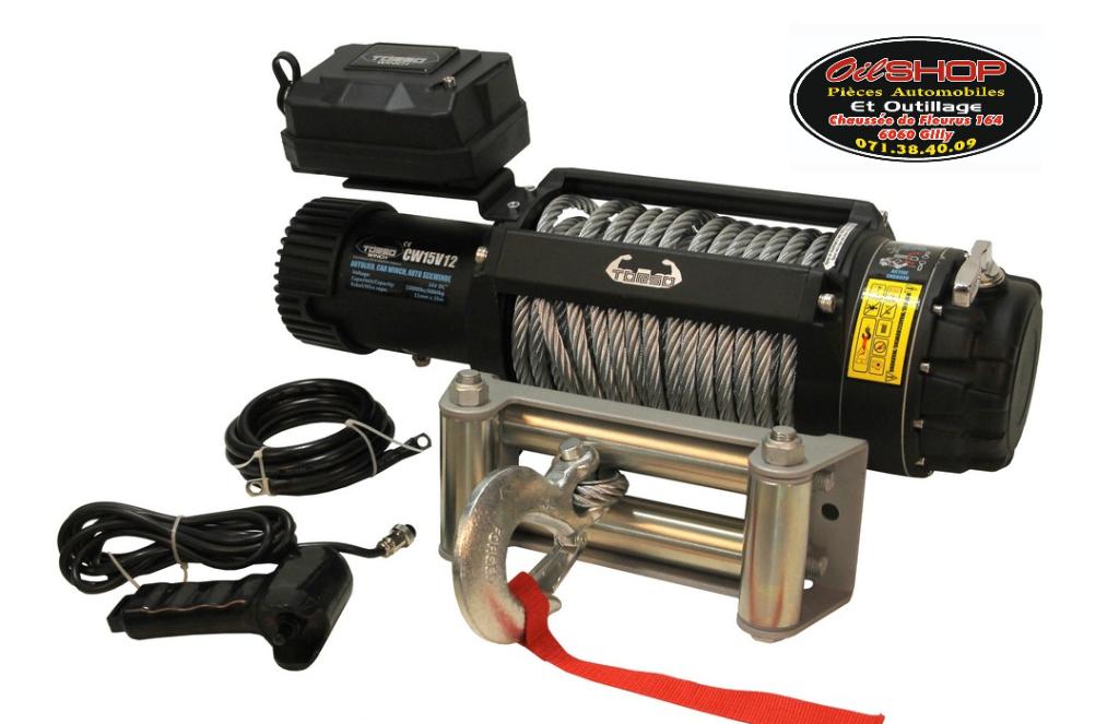 Treuil électrique 12V 15000lbs, Ophalen, Nieuw