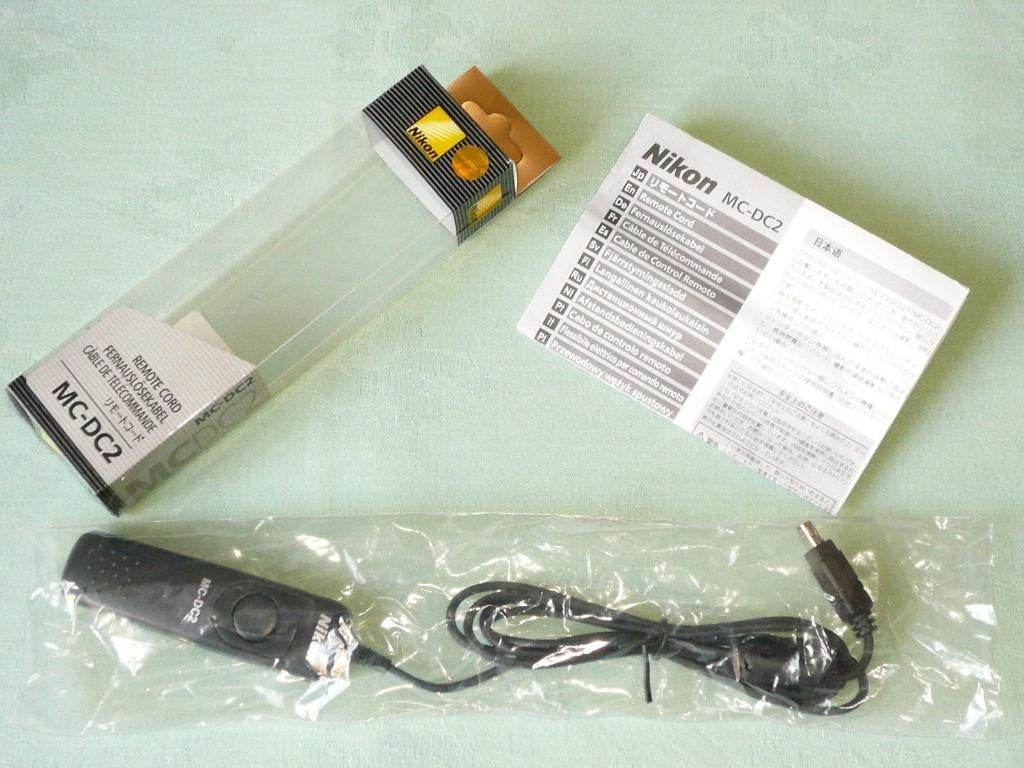 Télécommande à câble Nikon MC-DC2 100% Neuf, Ophalen, Nieuw, Nikon