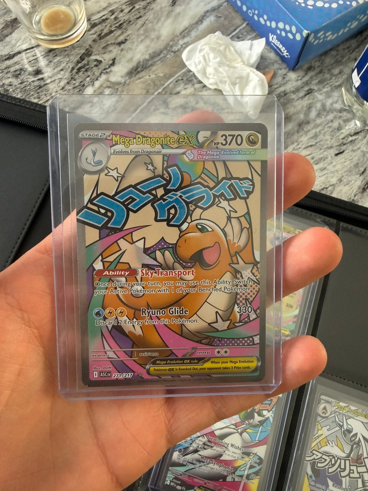 Pokemon kaart te koop mega Dragonite, Enlèvement ou Envoi, Comme neuf