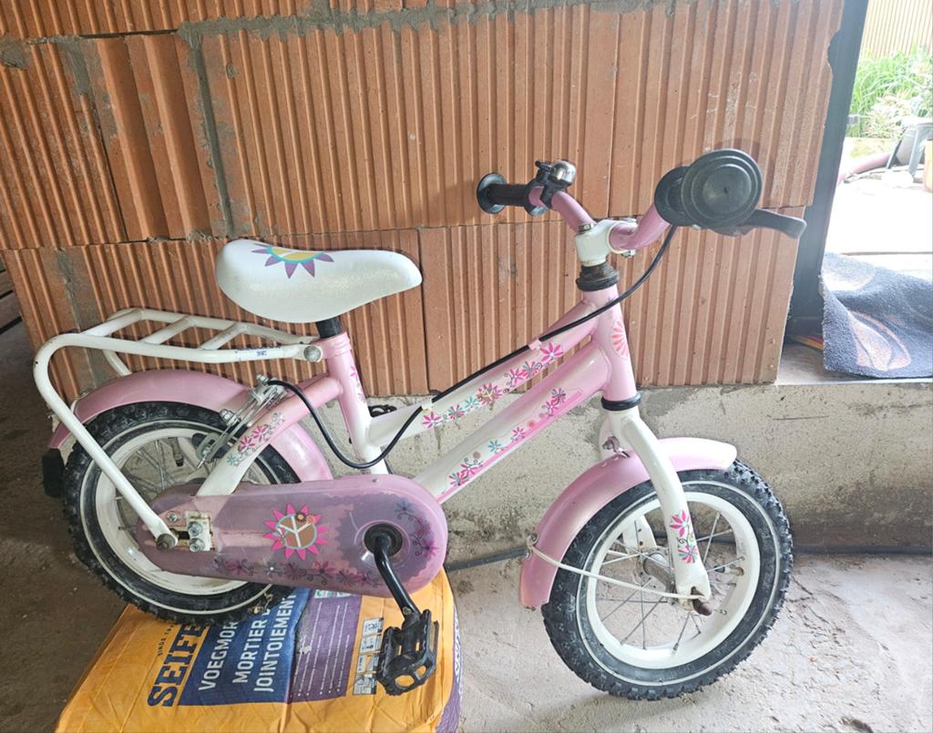 Kinderfiets 2 - 5 jaar, Fietsen en Brommers, Ophalen, Zijwieltjes