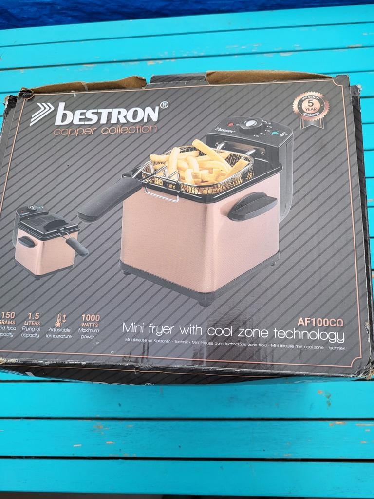 Bestron,  mini friteuse,  perfect voor op camping, Electroménager, Enlèvement