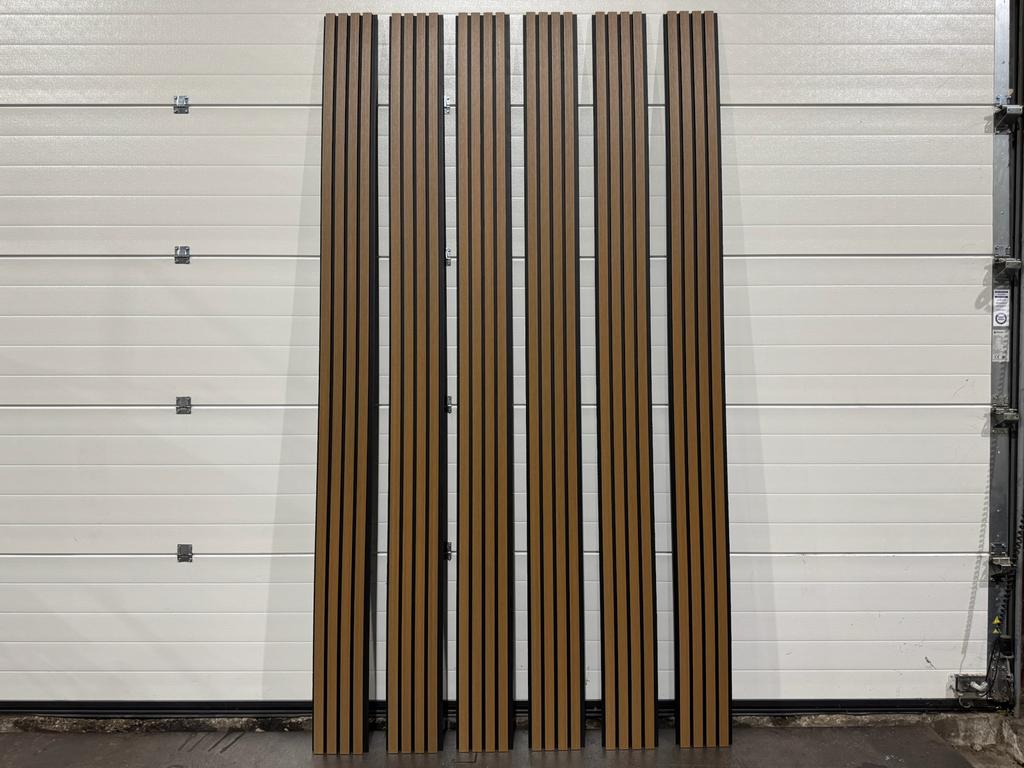 Wandbekleding/Gevelbekleding Composiet Teak 2900 mm, Doe-het-zelf en Bouw, Platen en Panelen, Nieuw, Overige materialen, 20 tot 50 mm