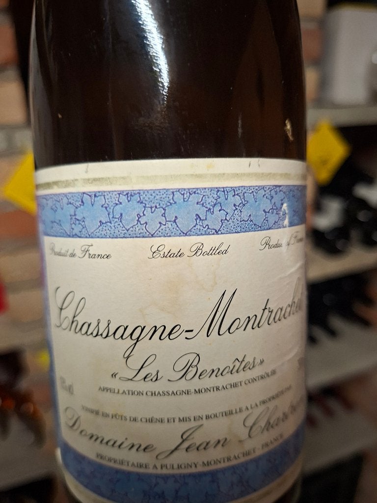 Chassagne Montrchet 1999 les Benoîtes, Verzamelen, Ophalen, Frankrijk, Vol, Witte wijn