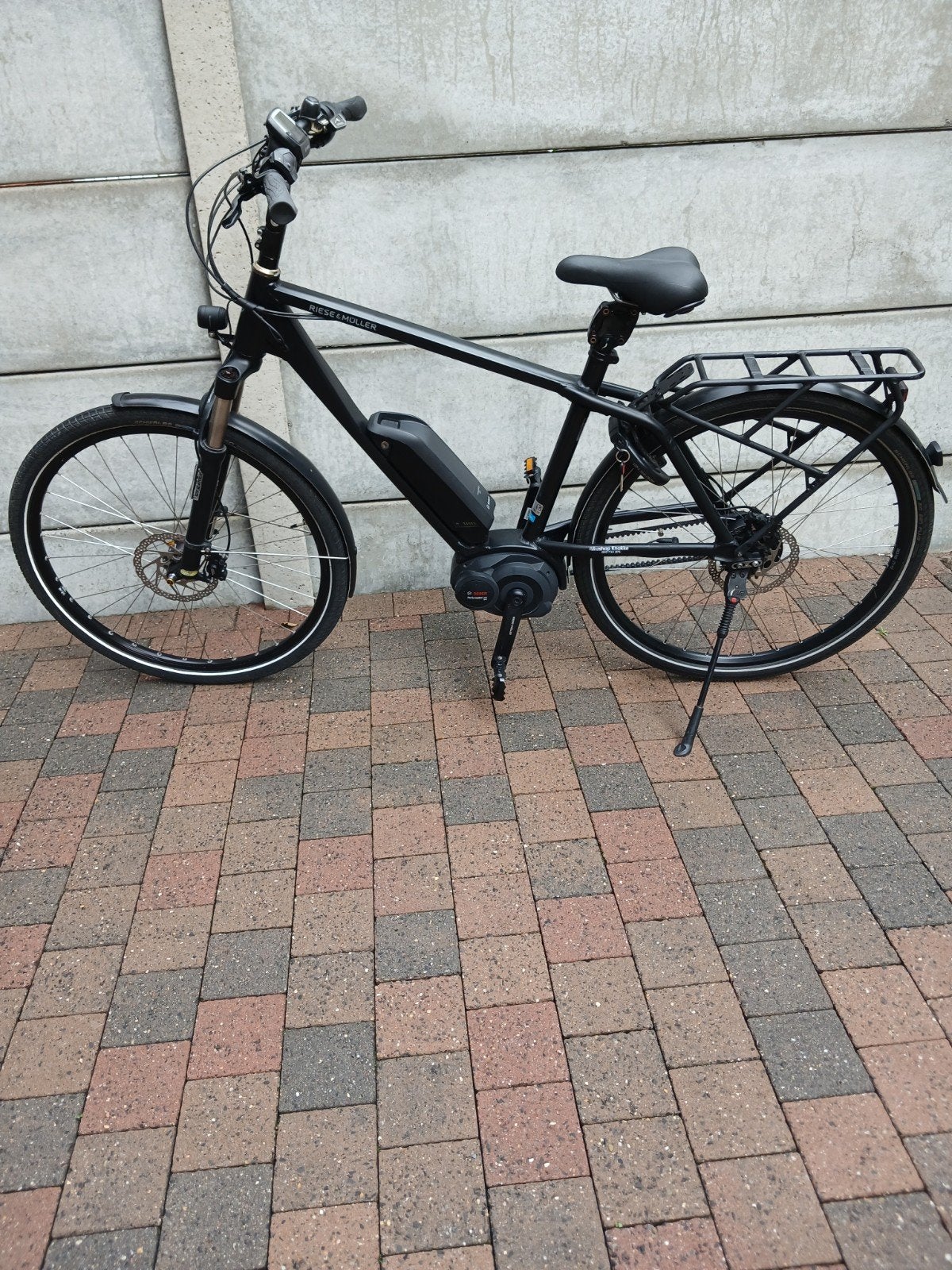 elektrische fiets riese muller, Riese & Müller, 51 à 55 cm, 50 km par batterie ou plus, Enlèvement