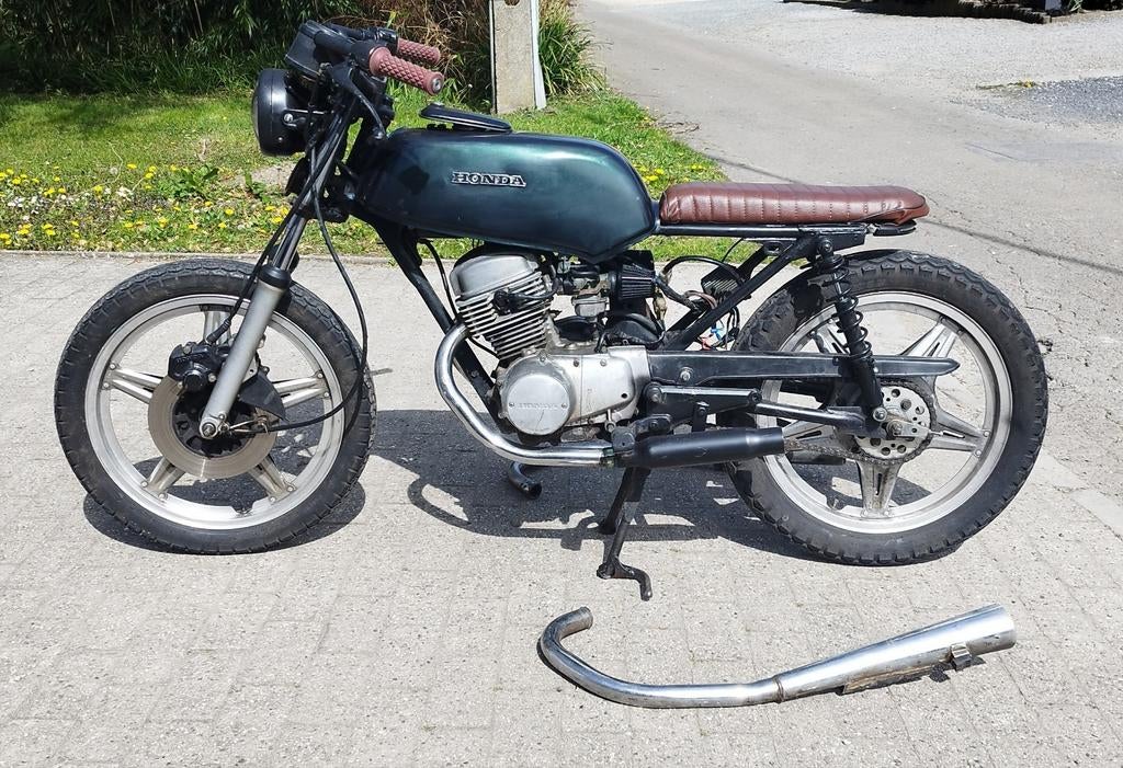Honda 125 twin oldtimer, Motoren