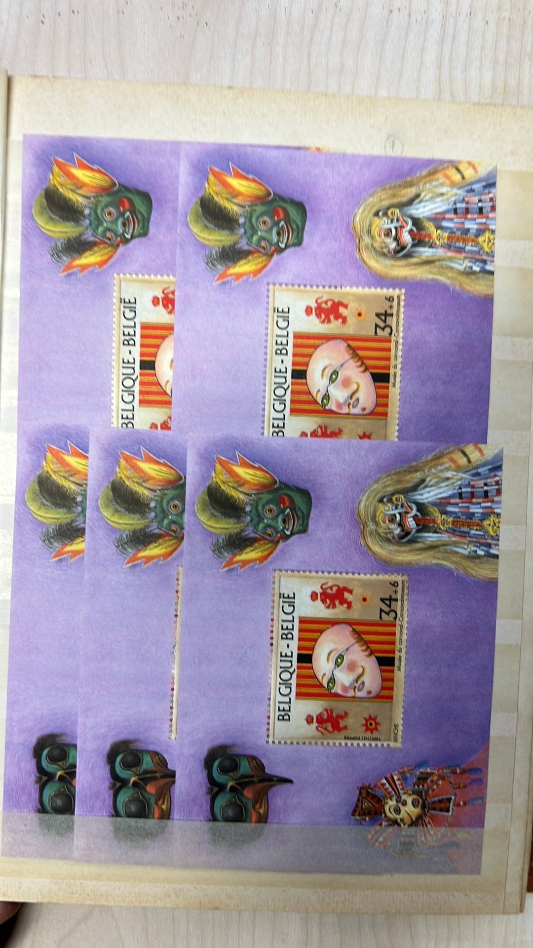 Postzegels Belgie 1995 tot 2000, Enlèvement