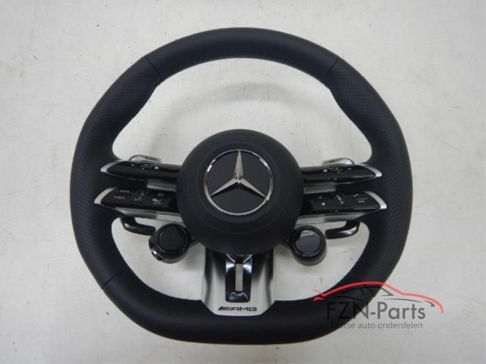 Mercedes-Benz C63 E63 AMG Stuur Leer Geperforeerd MF+F1 met, Enlèvement ou Envoi, Utilisé