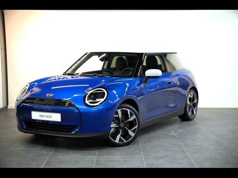 MINI Cooper SE CAMERA HEADUP PANORAMADAK VERWARMBARE ZETELS, Auto's, Mini, Automaat, Zwart, Blauw, Berline